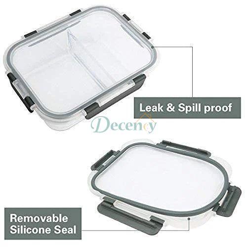 Set Of 3 Acrylic Containers