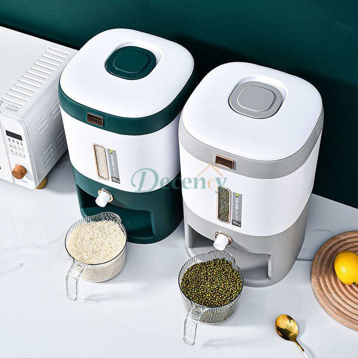 10KG multi-function rice bucket large-capacity - Decency