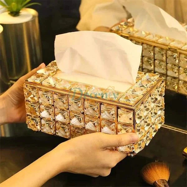 Creative crystal tissue box - Decency