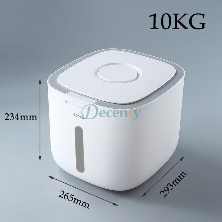 10Kg Rice Storage Box Rice Cylinder - Decency