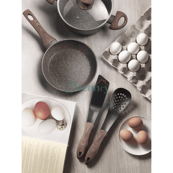 Stone Effect Non-Stick Frying Pan