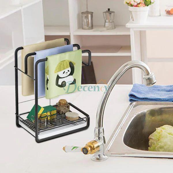 Wall Mounted Rag Drain Shelf