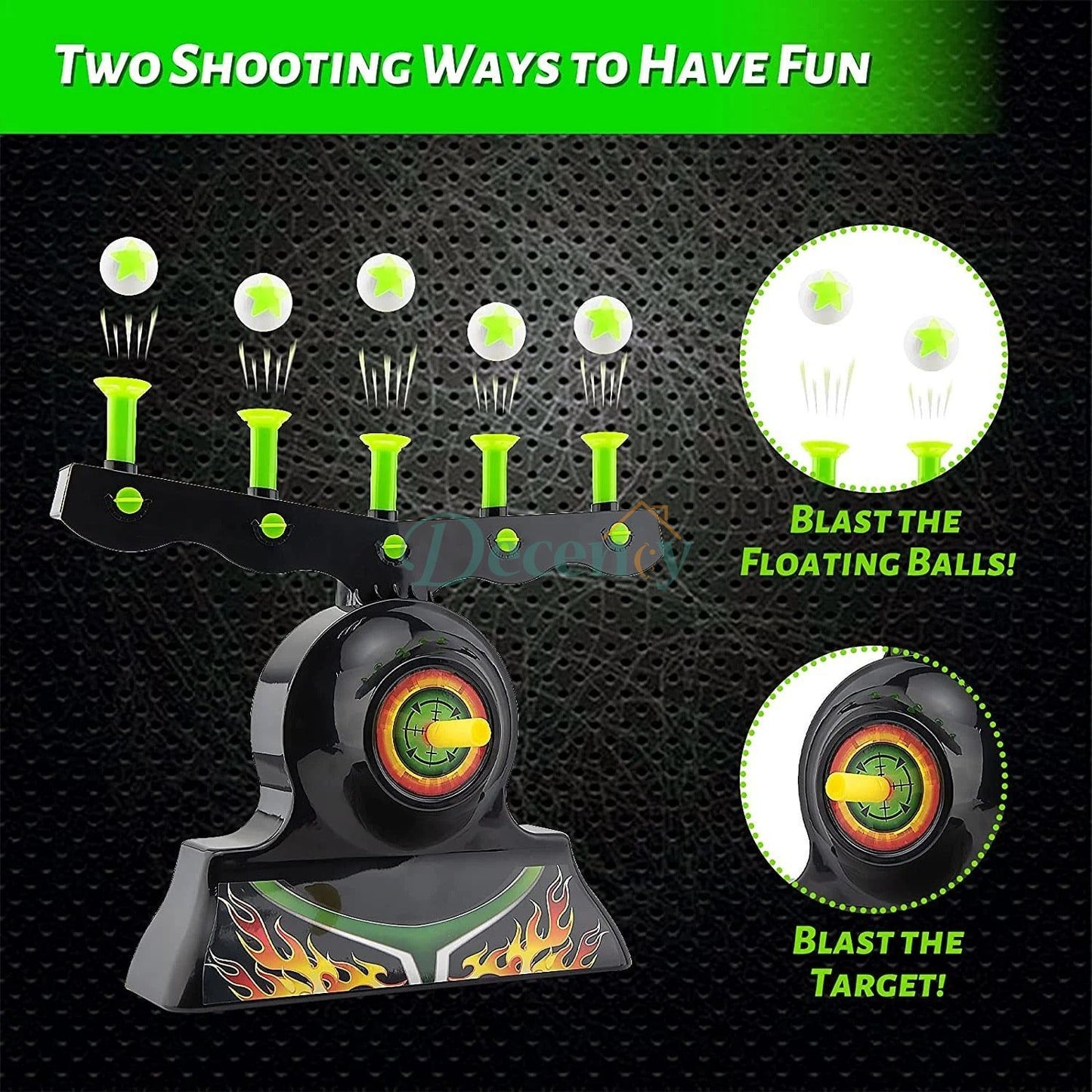 Electric hover shot target practice toys - Decency
