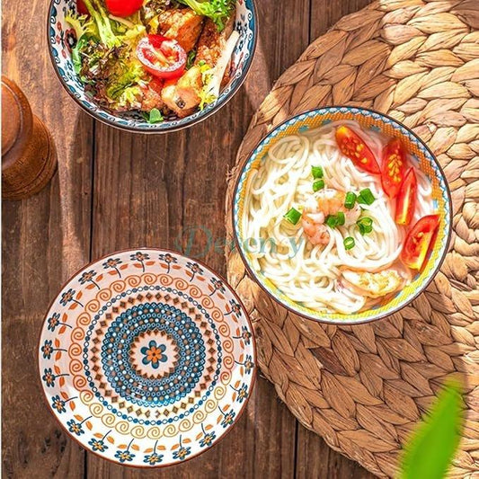 Ceramic Cereal Bowl Set of 6(300ml)