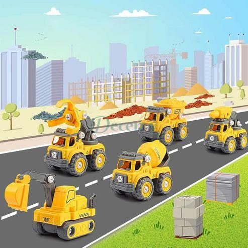 5-in-1 Construction Robot Toy Set