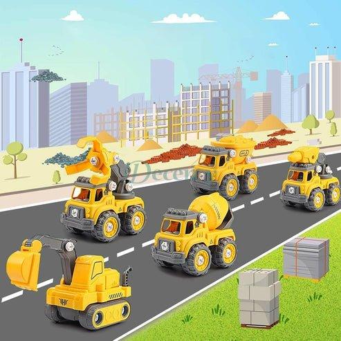 5-in-1 Construction Robot Toy Set