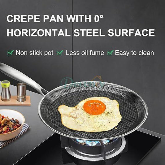 HYBRID NON - STICK COATING SHALLOW FRYPAN