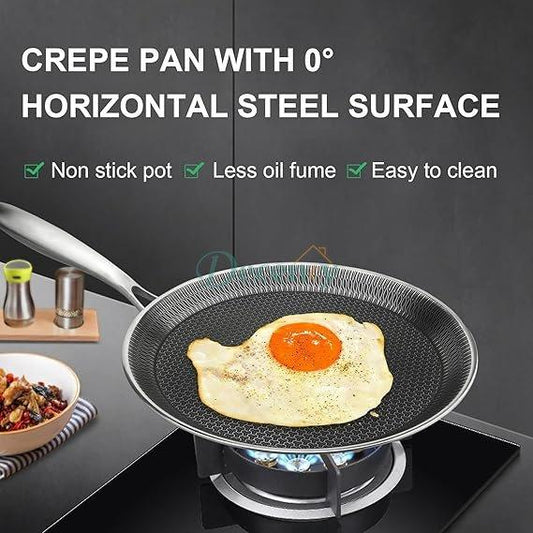 HYBRID NON - STICK COATING SHALLOW FRYPAN