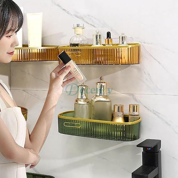 Acrylic Luxury Wall Mounted Rectangle Shelf