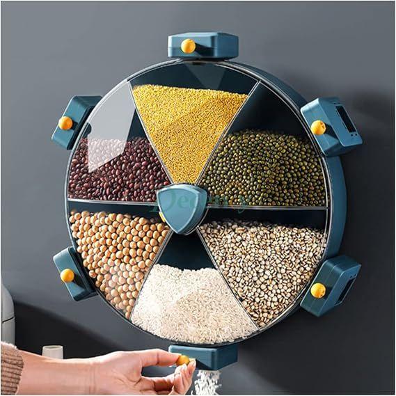 6-Grid Grains Rice Dispenser
