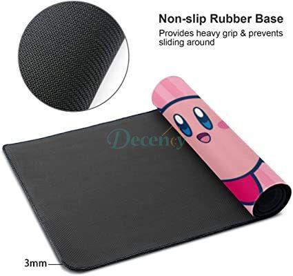 Cute Mouse Pad,Large Gaming Desk Mouse mat Cartoons Keyboard Pad,Laptop Desk Mat for Gaming, Writing, or Home Office Work 32 x 12 - Decency
