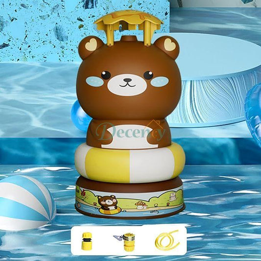 Brown Bear Water Sprinkler For Kids