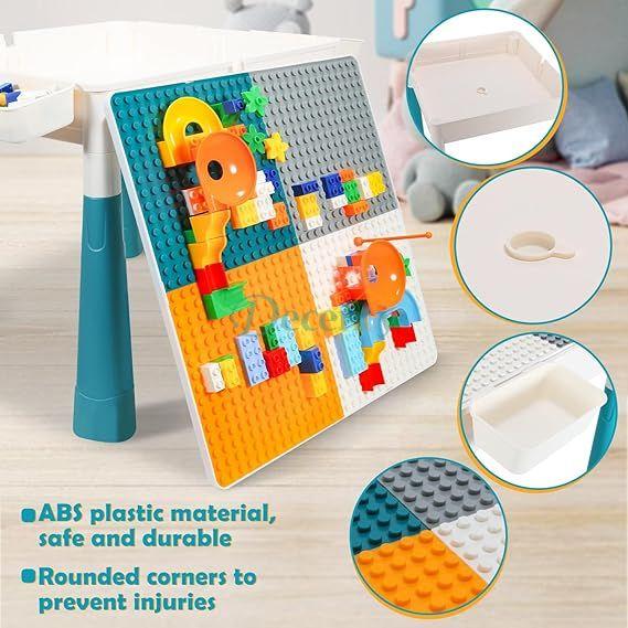 Multi-Function Table - Adaptable 7-in-1 Building Block Table