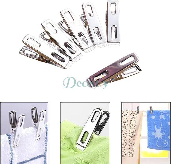 Stainless Steel Cloth Clips