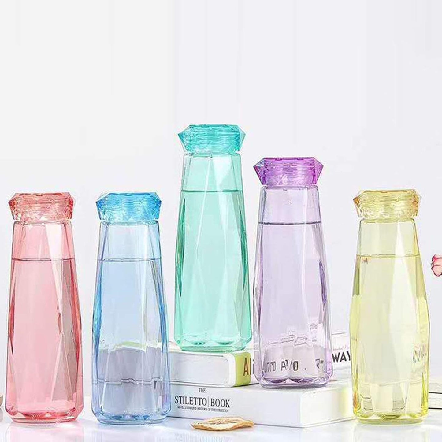 Crystal Glass Water Bottle