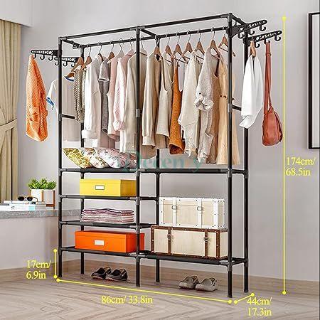 Metal Garment Rack Clothing Hanging Rack