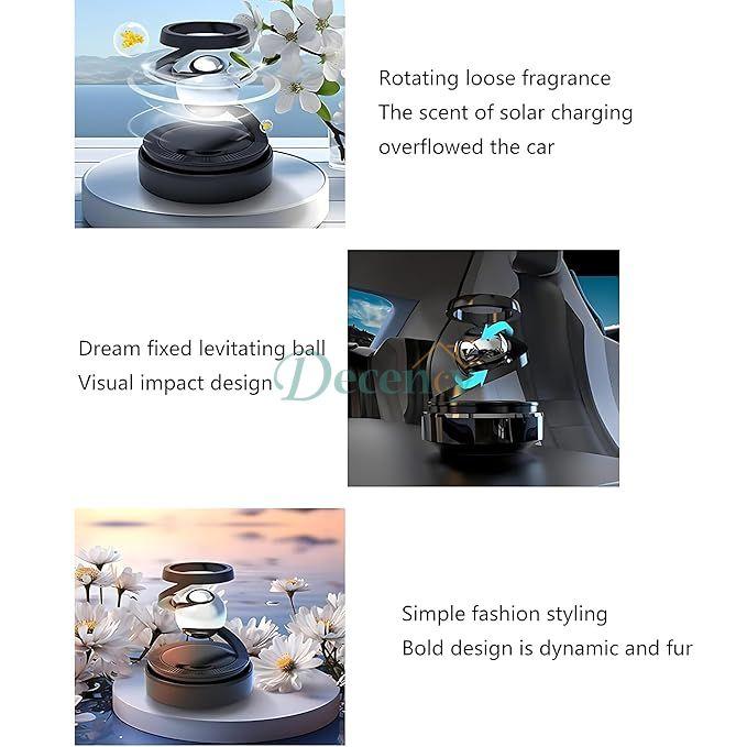 Solar Powered Electromagnetic Car Air Freshener
