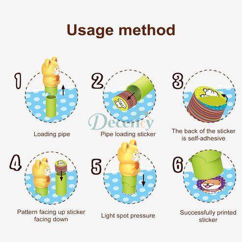 Rabbit Sticker Book & Stamps