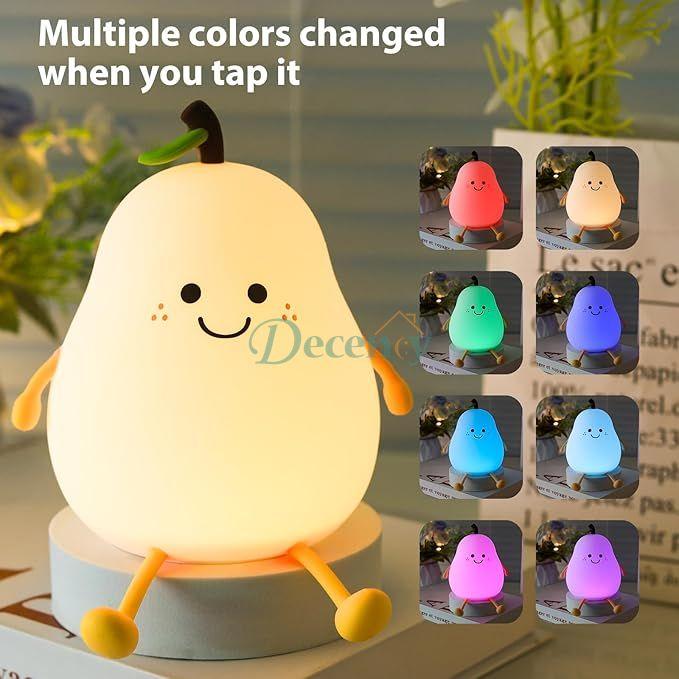 Cute Pear Night Light