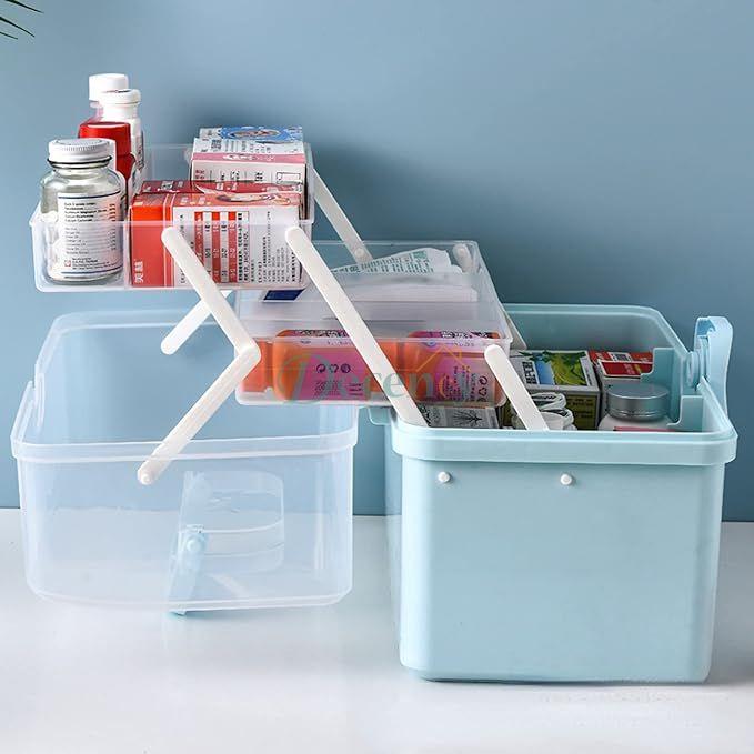 Multifunctional Medicine Cabinet with Storage Boxes