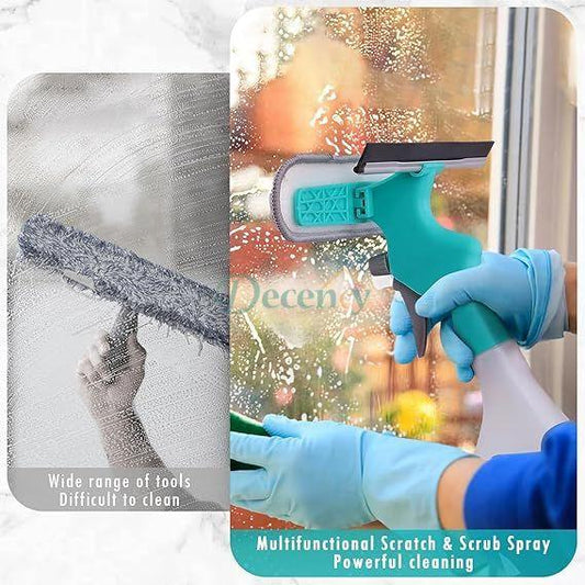 4 in 1 Flexible Window Cleaner Tool