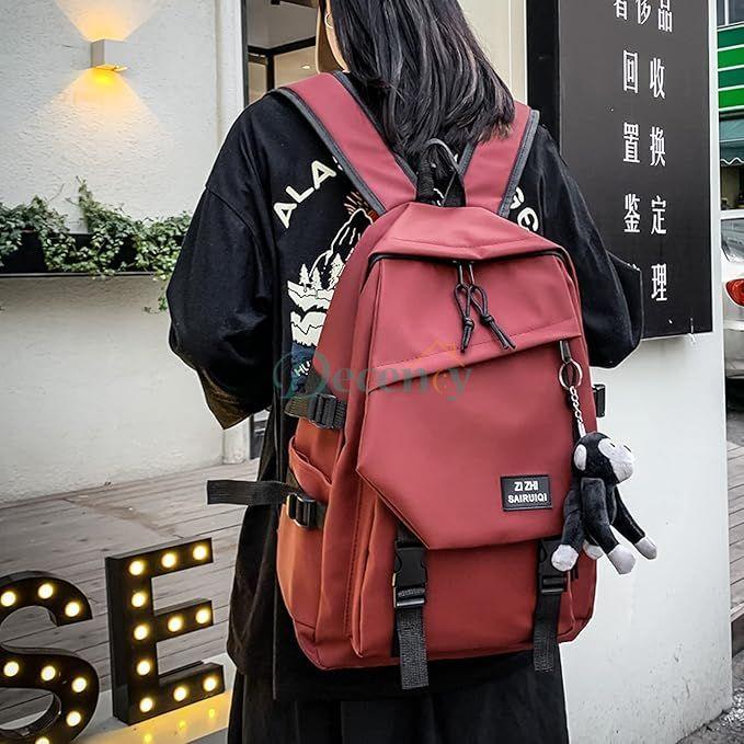 Large capacity nylon sports backpack