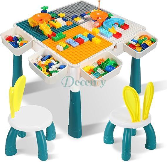 Multi-Function Table - Adaptable 7-in-1 Building Block Table