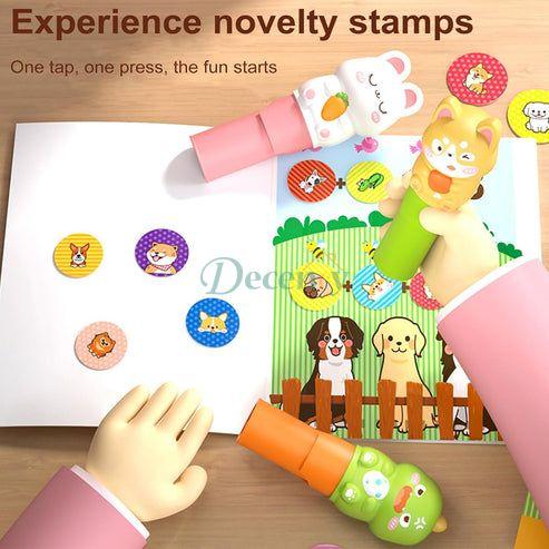 Rabbit Sticker Book & Stamps