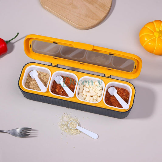 4 Grids Spice Jar