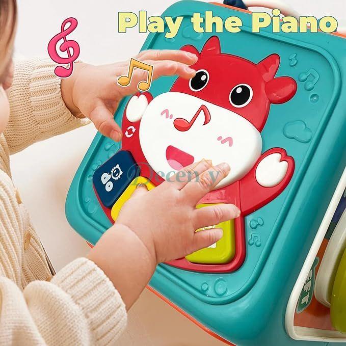 Activity Cube Box 6 In 1 For Toddlers
