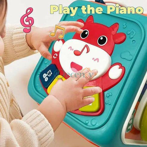 Activity Cube Box 6 in 1 For Toddlers