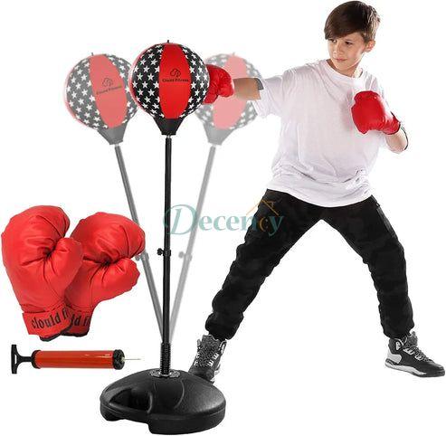Cloud Fitness Punching Bag with Stand for Kids