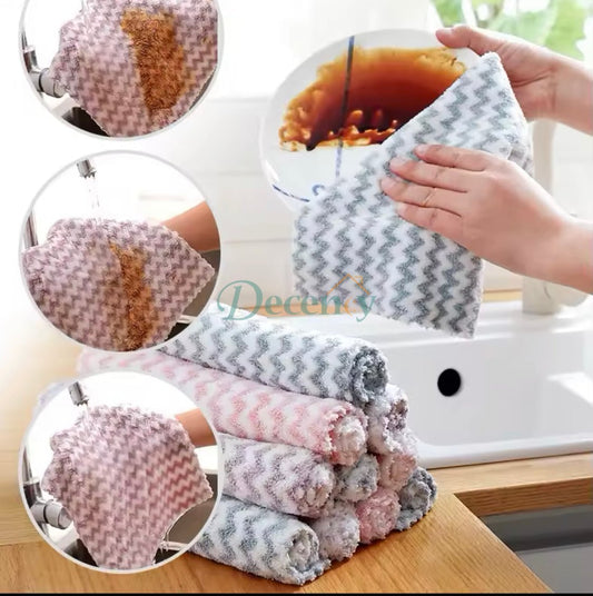 Pack Of 4 Superfine Fiber Kitchen