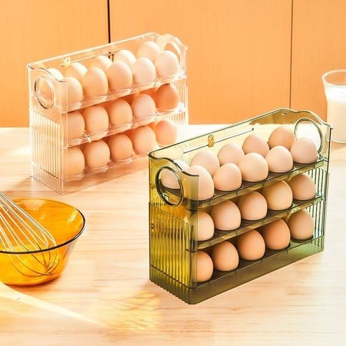 Acrylic 30 Grids 30 Layer Egg Organizer