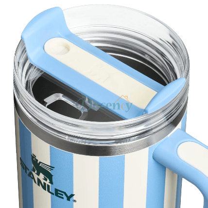 Stanley Quencher H2.0 Tumbler 40 oz - Cornflower cabana Gloss