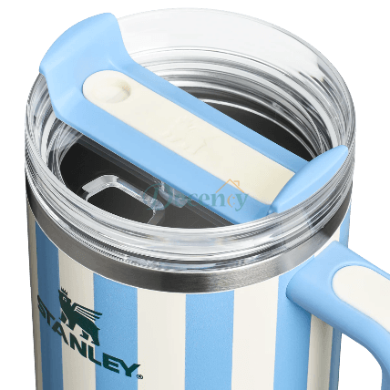 Stanley Quencher H2.0 Tumbler 40 oz - Cornflower cabana Gloss
