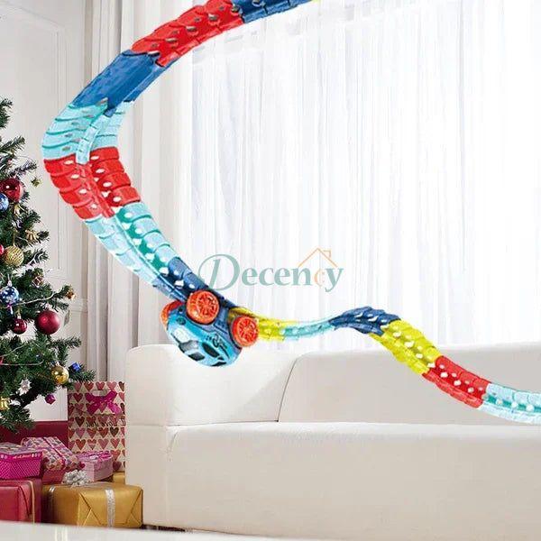 Anti-Gravity Puzzle Roller Coaster Toy