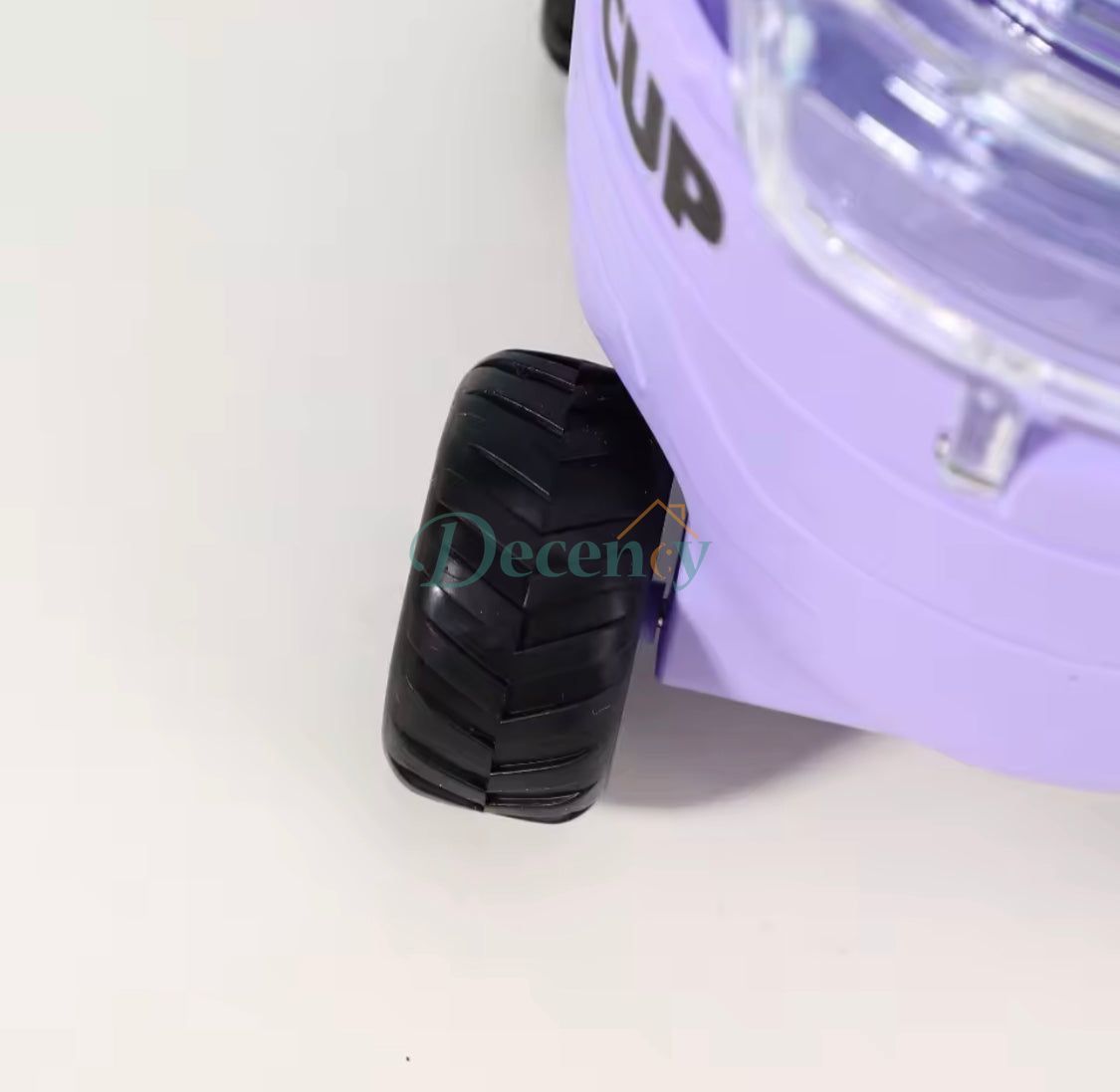 Mars Shaped Cool Car Straw Water Bottle