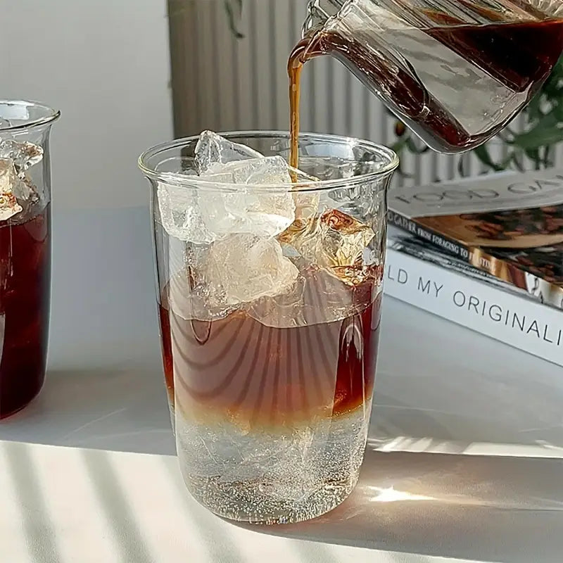 Coffee Cup High Borosilicate Glass Cup ( 400 ml )
