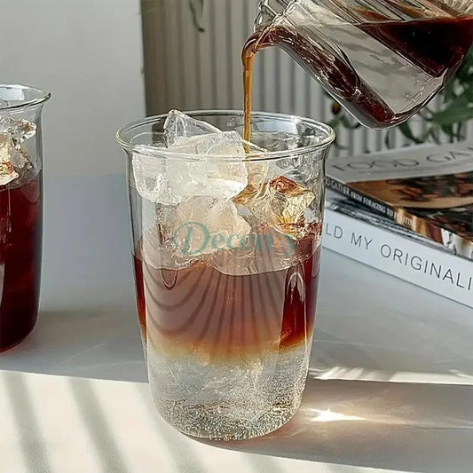 Coffee Cup High Borosilicate Glass Cup ( 400 ml )