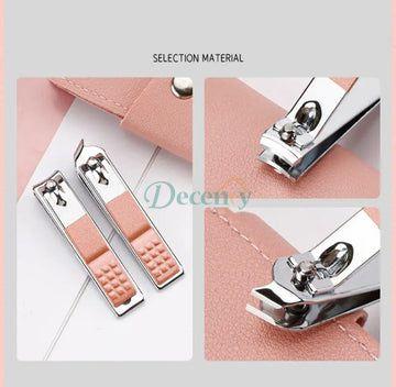 7 In 1 Nail Cutter Set, Stainless Steel Manicure Set
