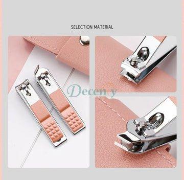 7 In 1 Nail Cutter Set, Stainless Steel Manicure Set