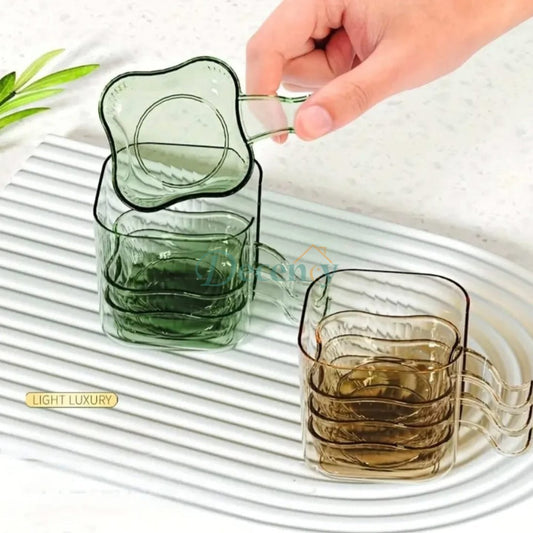 6 Pcs Serving Plates with Stand