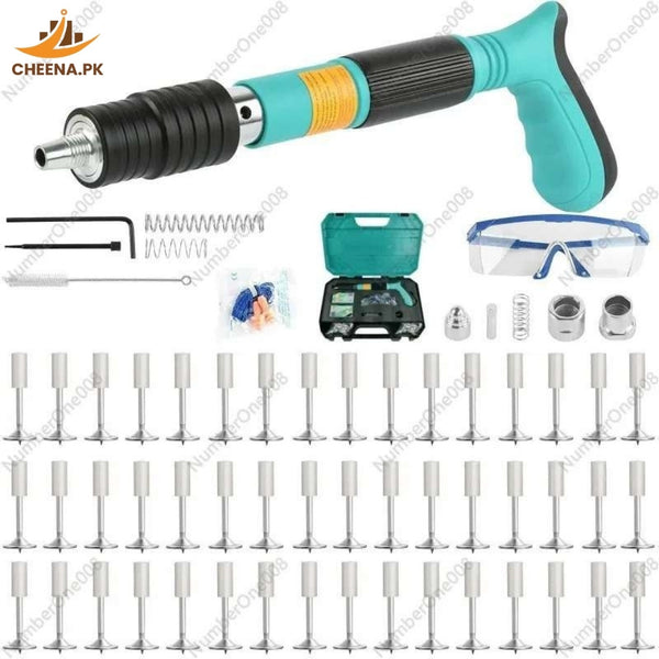Concrete Nail Machine Kit with Free Nails