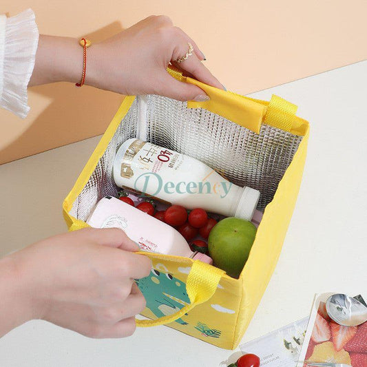 Cute Cartoon Lunch Box Insolated Bag