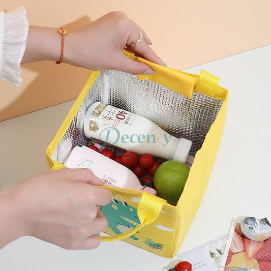 Cute Cartoon Lunch Box Insolated Bag