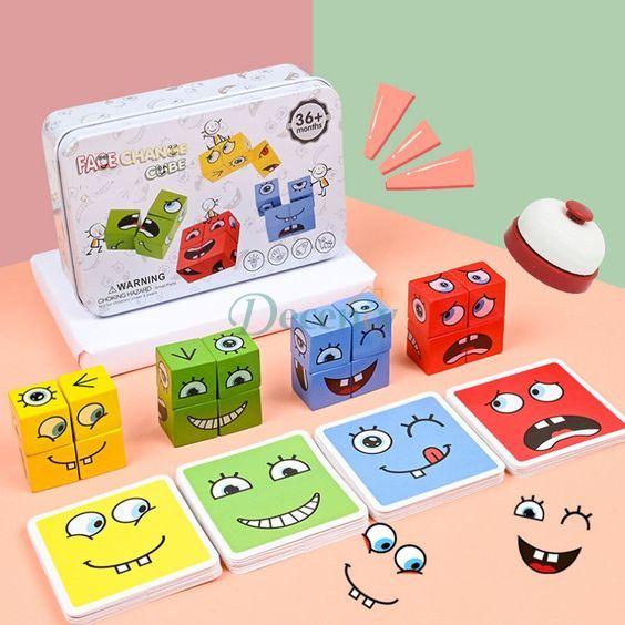 Fun Face Changing Rubiks Cube