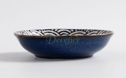 Danny Home Ceramic Bohemian Design Pasta Bowl 21cm