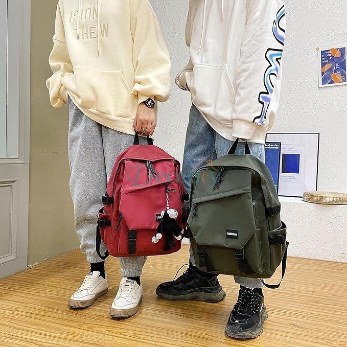 Large capacity nylon sports backpack