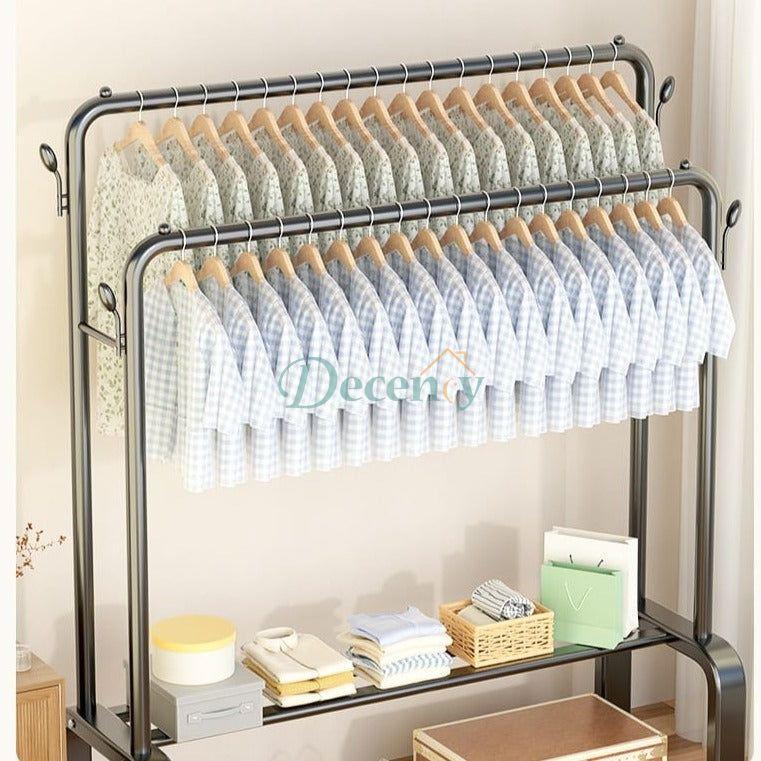 Floor-Standing Cloth Rack